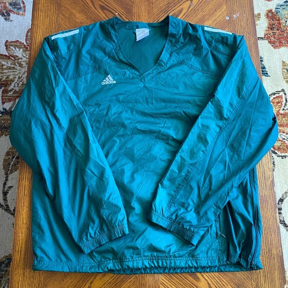 Adidas Long Sleeve Pullover Windbreaker - Picture 3 of 10